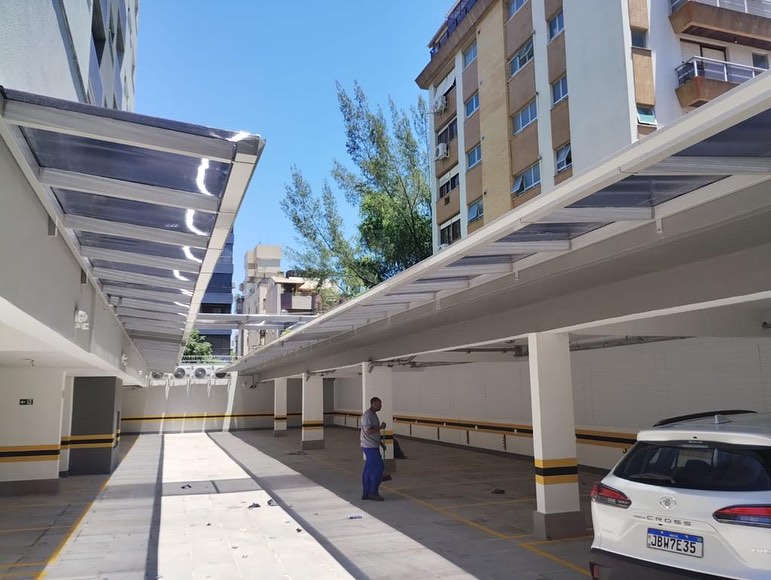 Telhado e cobertura em estrutura metálica sob medida em Feliz RS