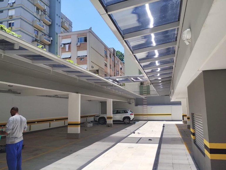 Telhado Industrial telhados e coberturas metálicas sob medida em Feliz RS, Vale do Caí — Esquadrias Martiny
