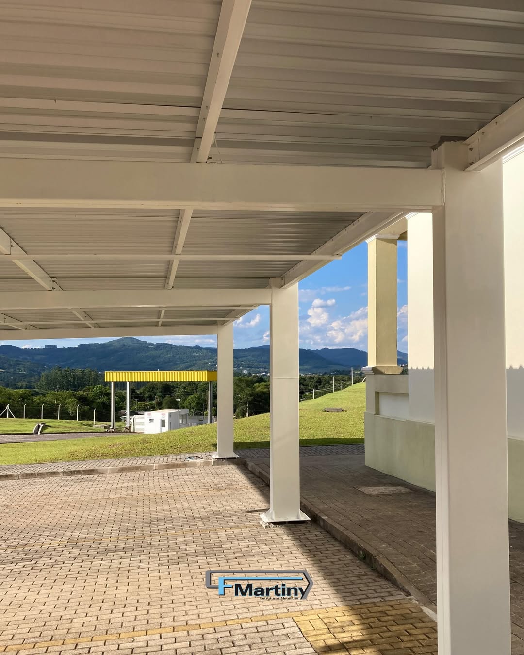Estrutura para Telhado telhados e coberturas metálicas sob medida em Feliz RS, Vale do Caí — Esquadrias Martiny