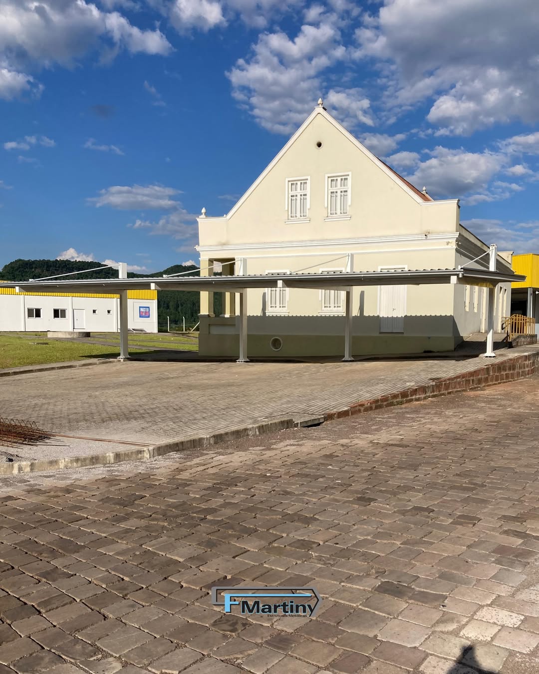 Cobertura para Garagem telhados e coberturas metálicas sob medida em Feliz RS, Vale do Caí — Esquadrias Martiny